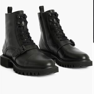 All Saint's Tori Lug Sole Combat Boot